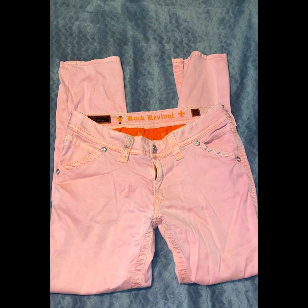Pink Rock Revival Jean